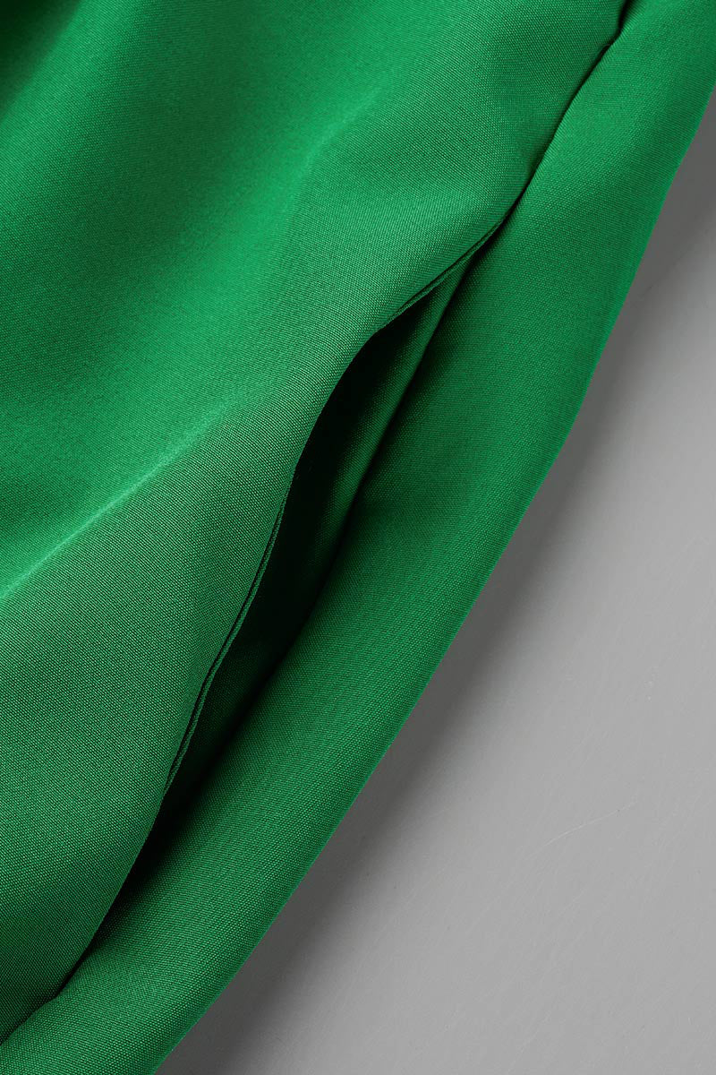 Sweet Elegant Solid Hollowed Out Mandarin Collar A Line Dresses(8 Colors)