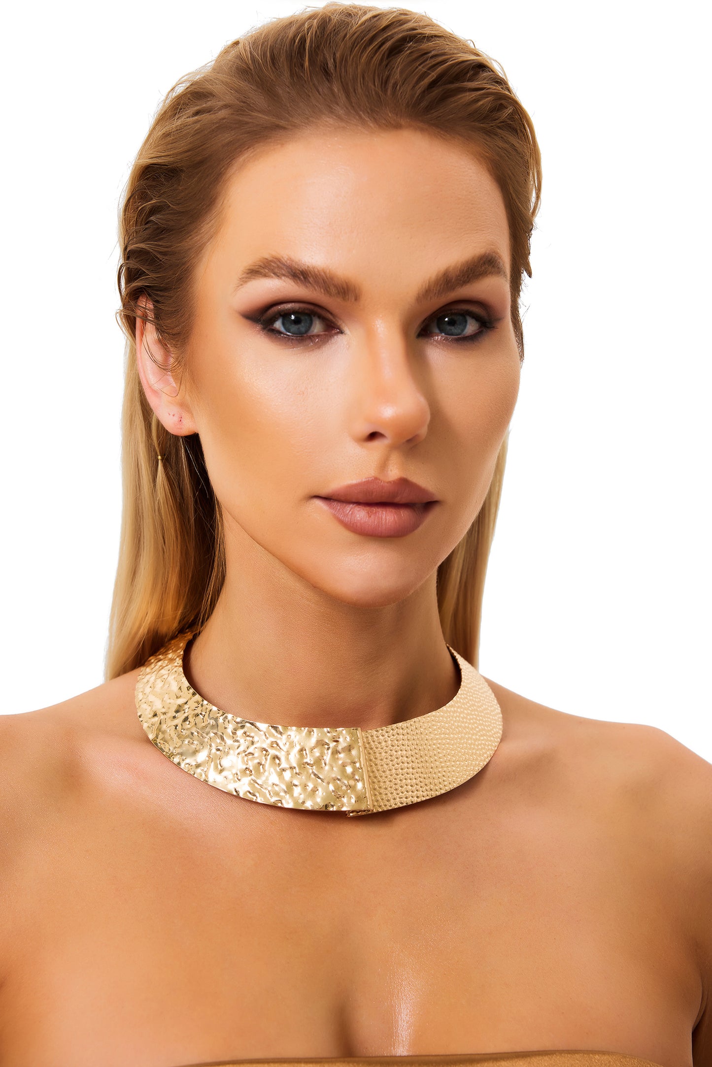 Metal Asymmetrical Necklace
