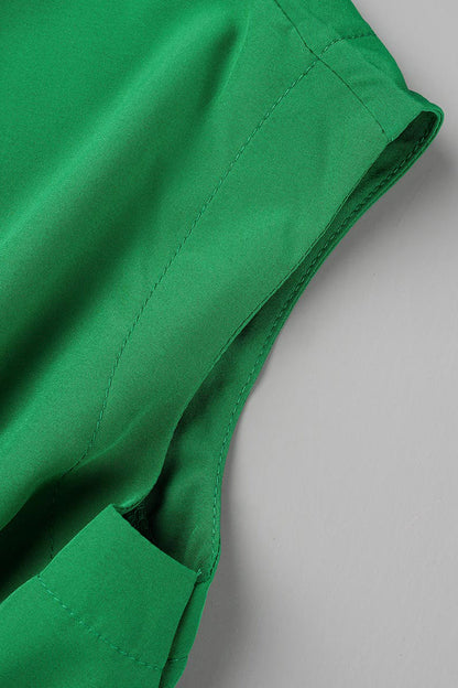 Sweet Elegant Solid Hollowed Out Mandarin Collar A Line Dresses(8 Colors)
