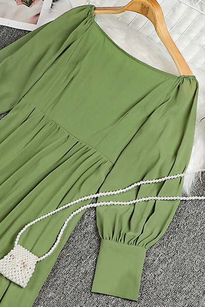 Elegant Solid Off the Shoulder Princess Dresses(4 Colors)