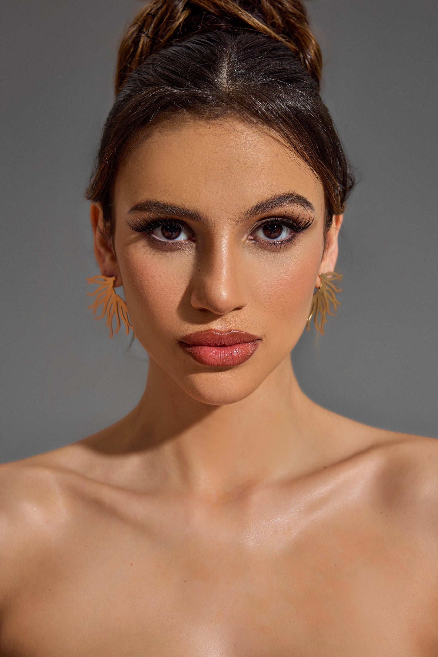 Irregular Shape Stud Earrings