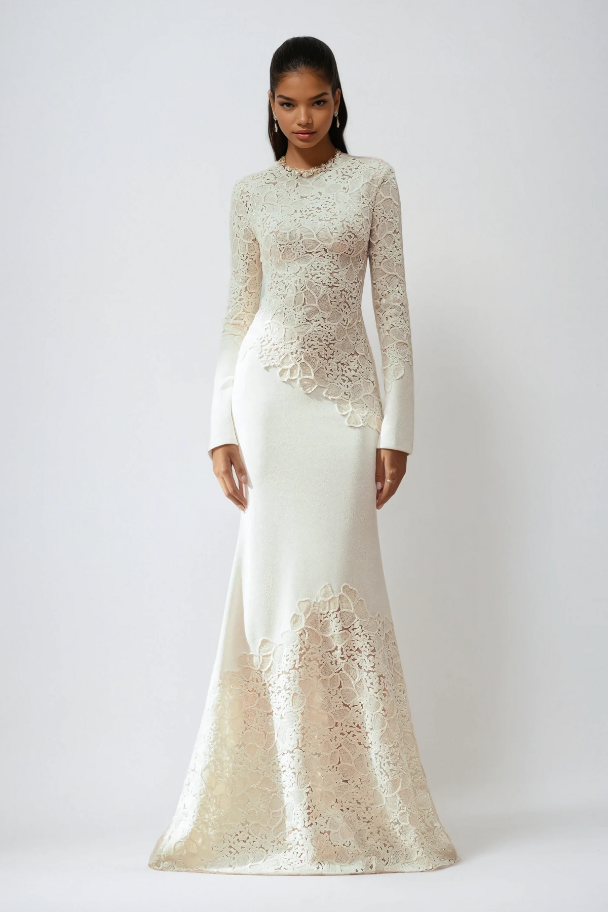 Ambroise Embroidered Sequin Maxi Dress