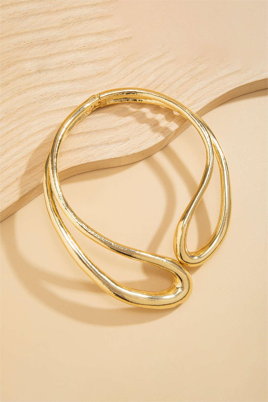 Metal Round Choker
