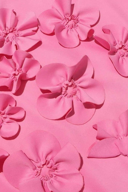 Ethel Flower Embellished Sleeveless Maxi Dress