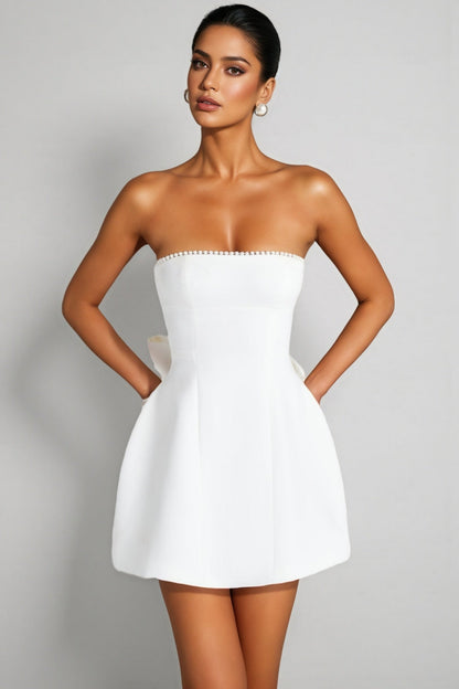 Raymos Backless Butterfly Mini Dress